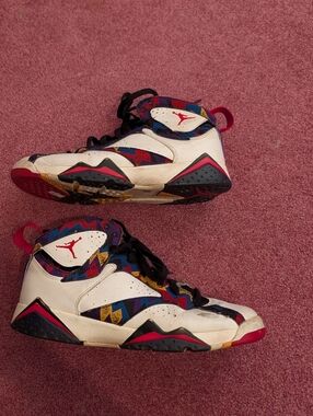 Vintage Youth Nike Air Jordan 7 Retro "Sweater" Nothing But Net OG Y2K 2000s